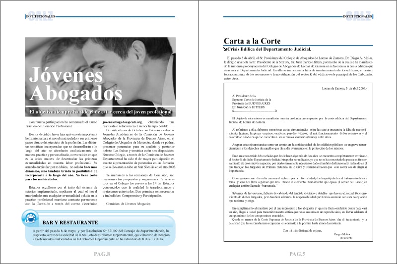 Ejemplo de diseño editorial 4